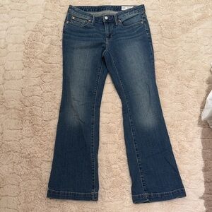 GAP Women's Flare Jeans in Deep Blue